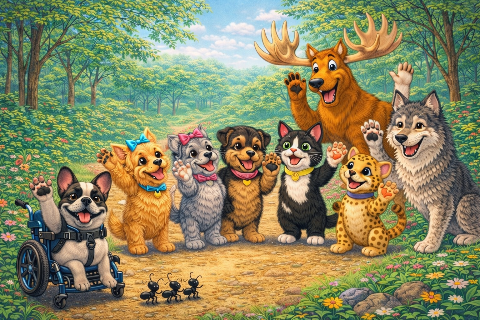 Jack and Friends Great Adventure Let’s have a picnic