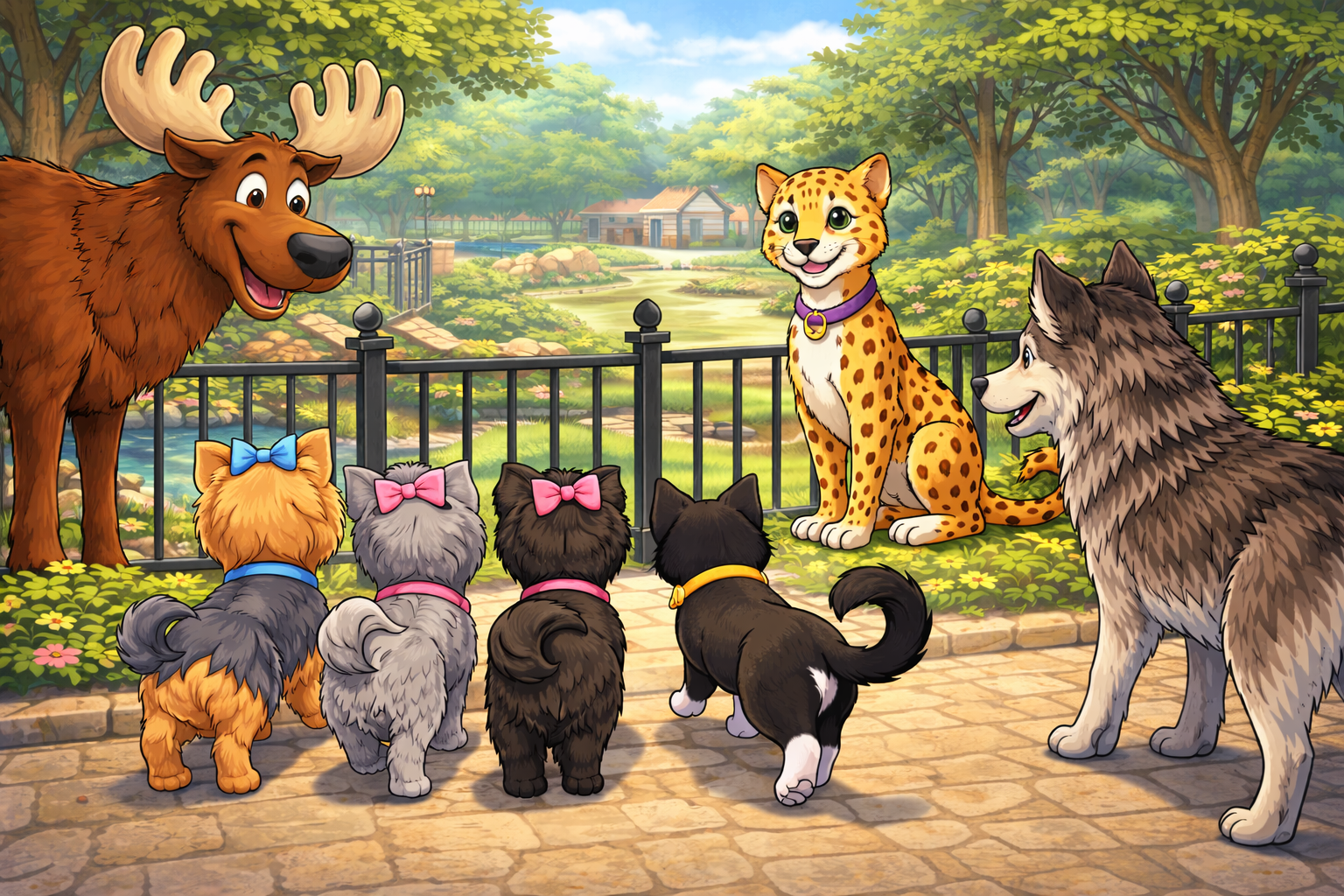 Jack and friends great adventure Mike moose is on the loose