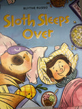 Sloth sleeps over