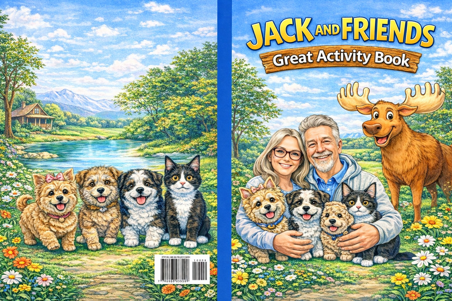 Jack and friends great activity book