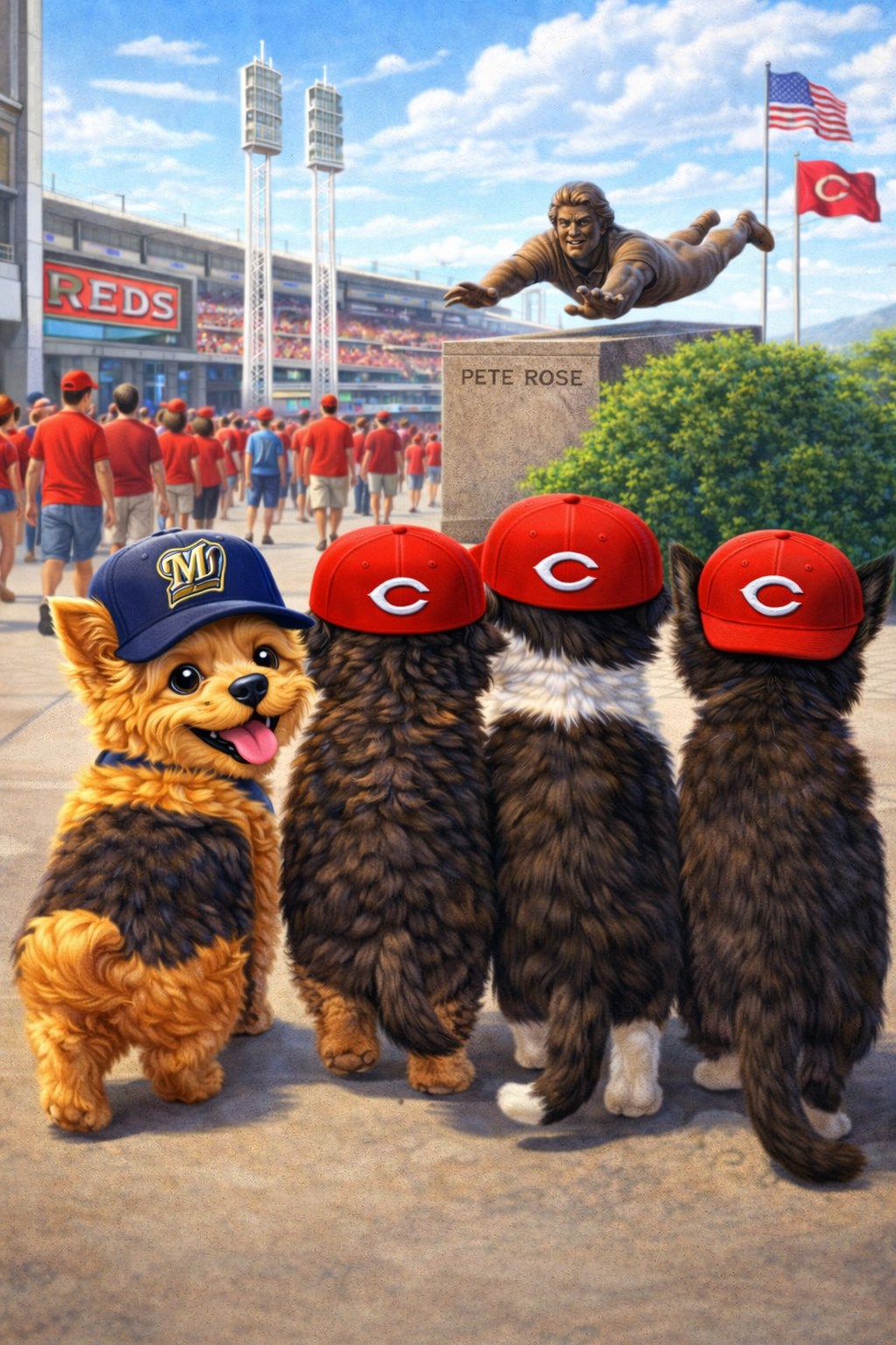 Jack and Friends Great Adventure take me out to the ballgame