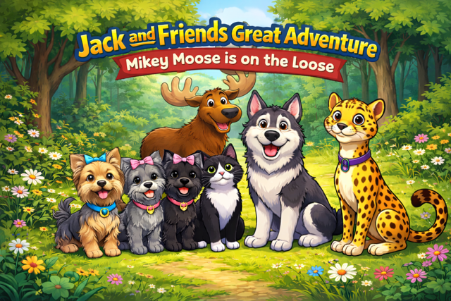 Jack and friends great adventure Mike moose is on the loose