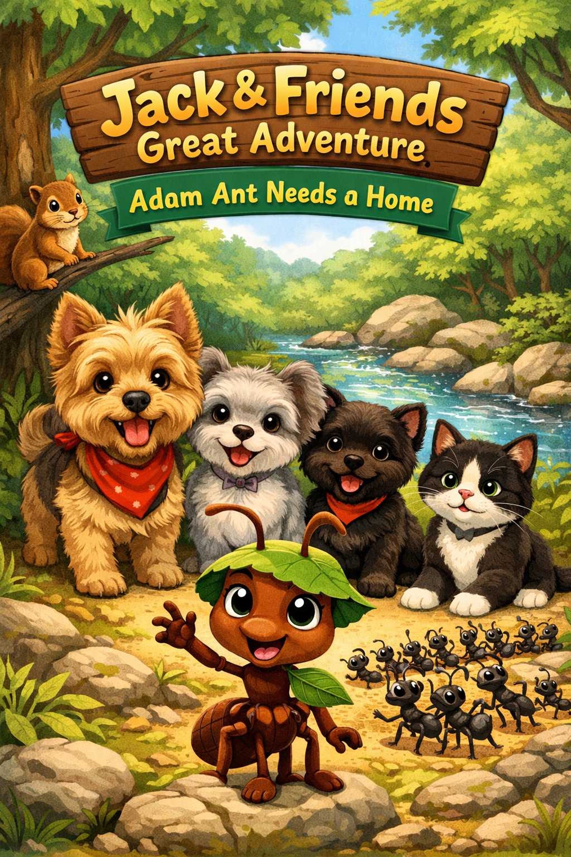 Jack and Friends great adventure Adam ant needs a home